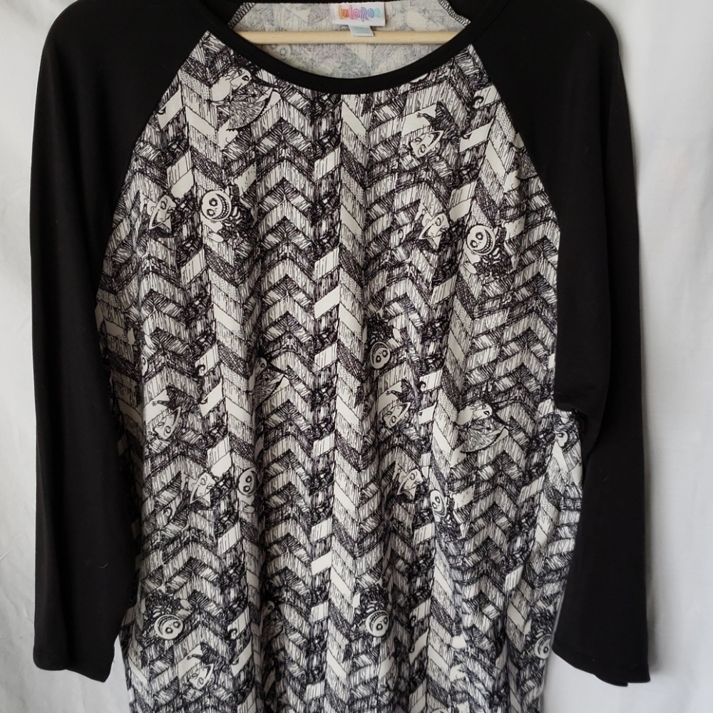 Nwt LulaRoe Disney Nightmare before Christmas top